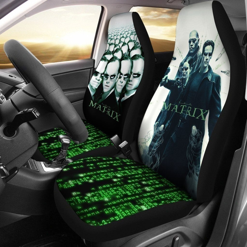 The Matrix Two Sides Car Seat Covers-Gear Wanta