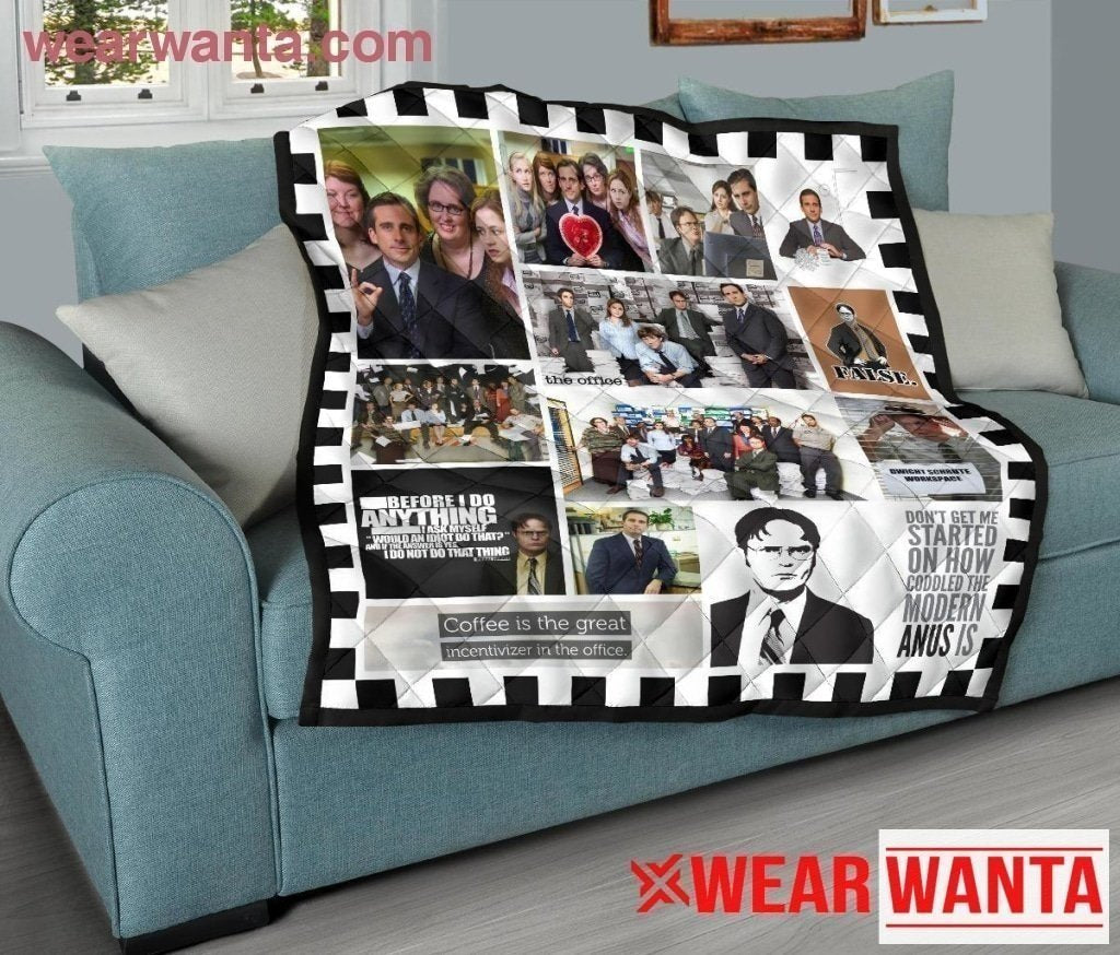The Office Quilt Blanket For American Sitcom Fan-Gear Wanta