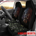 The Predator Face Car Seat Covers-Gear Wanta