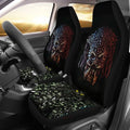 The Predator Face Car Seat Covers-Gear Wanta