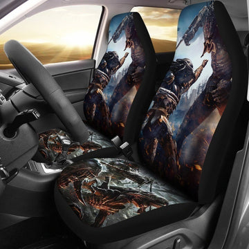 The Predator Movie Fight Car Seat Covers-Gear Wanta