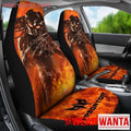 The Predator Orange Design Car Seat Covers-Gear Wanta