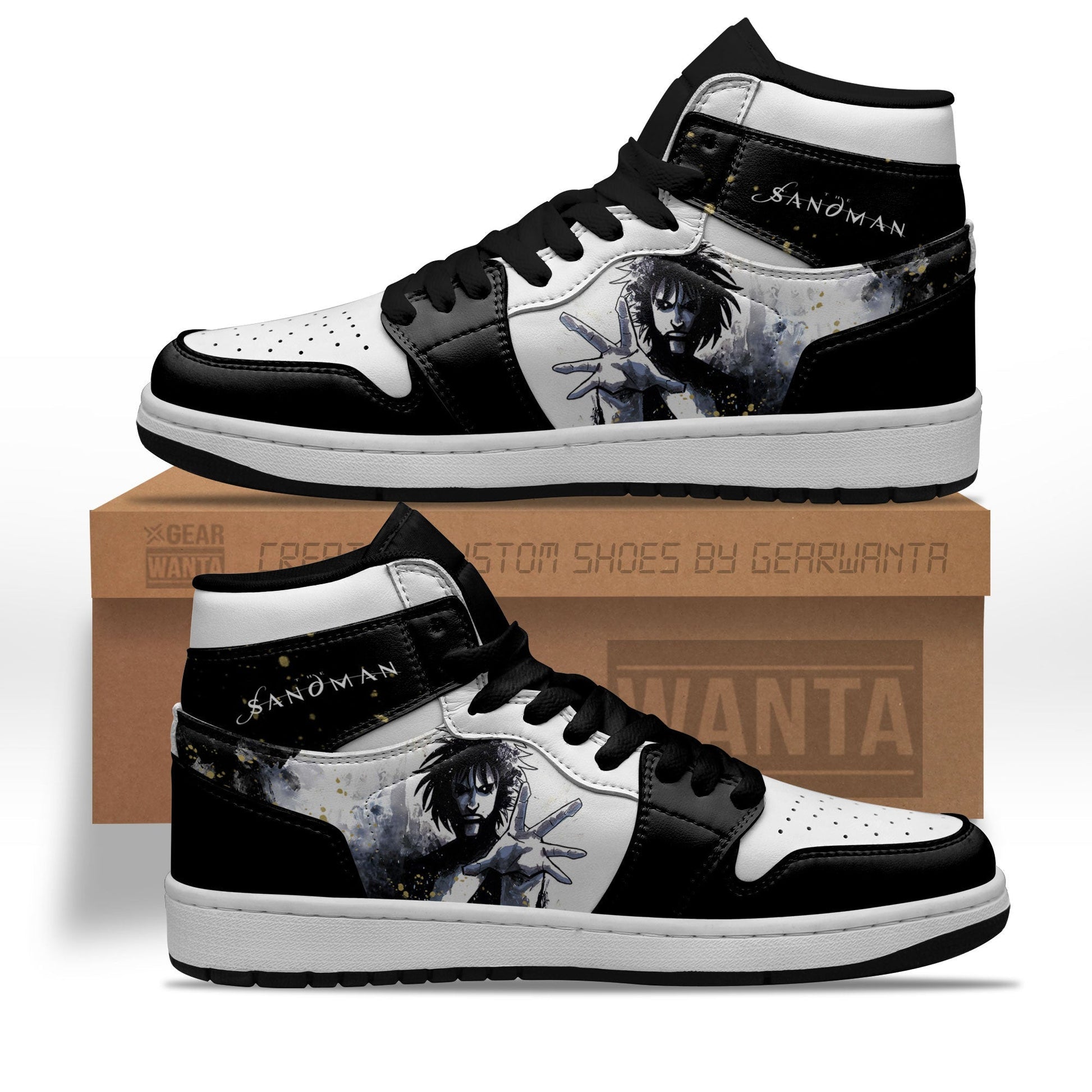 The Sandman Morpheus Shoes Custom God of Dreams and Nightmares-Gear Wanta