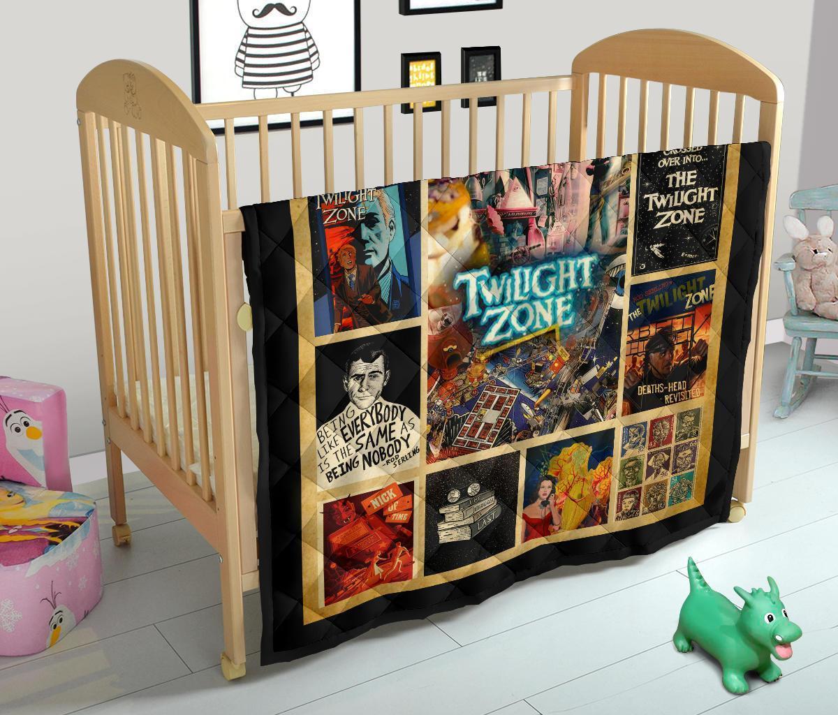 The Twilight Zone Quilt Blanket TV Show Fan Gift Idea-Gear Wanta