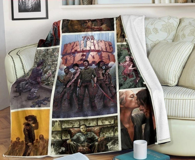 The Walking Dead Blanket Custom Home Decoration-Gear Wanta