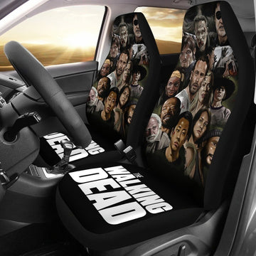 The Walking Dead Characters Art Car Seat Covers MN05-Gear Wanta