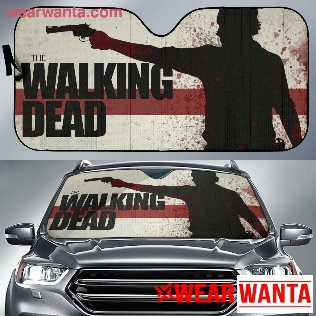 The Walking Dead Shoot Car Sun Shade-Gear Wanta