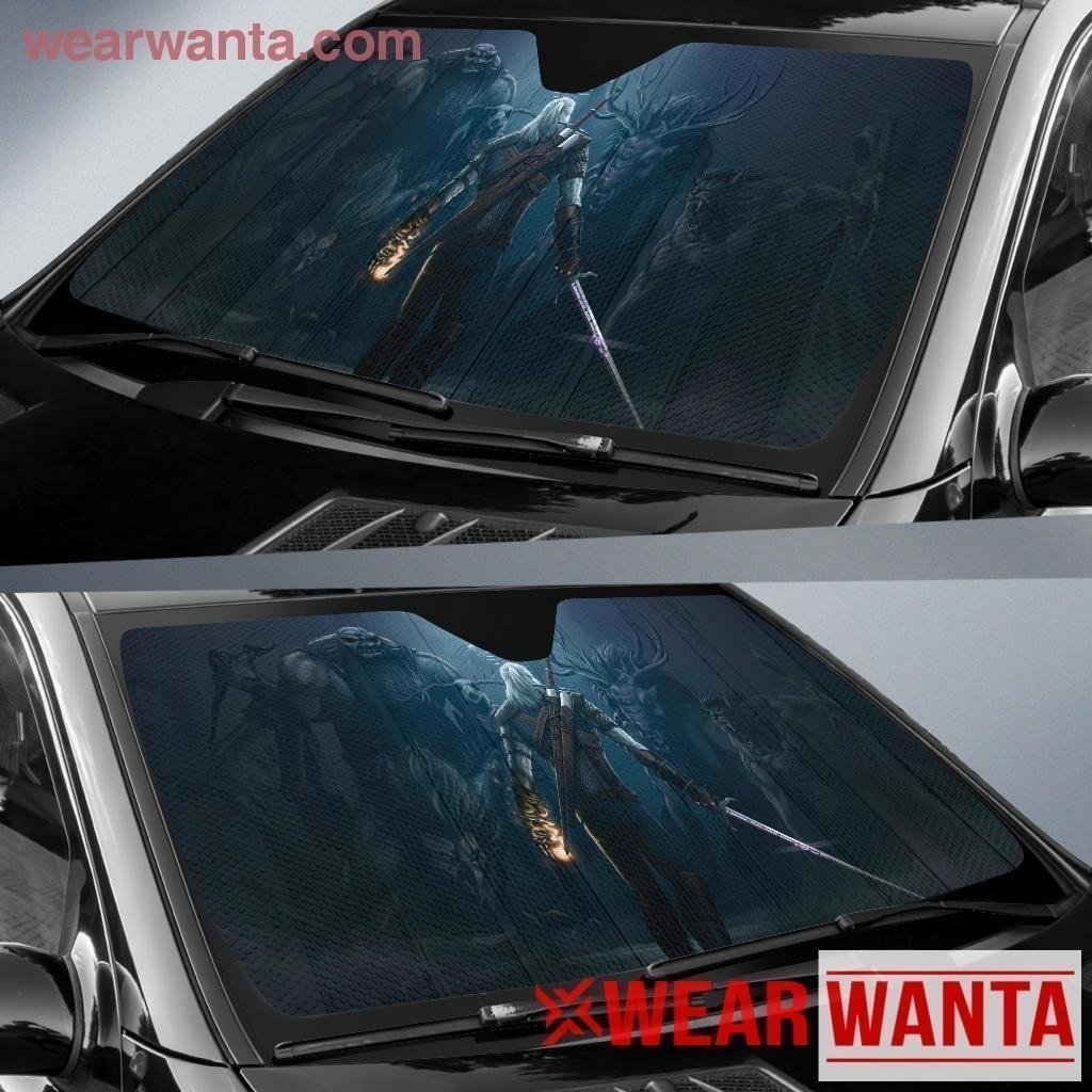 The Witcher Car Sun Shade Game-Gear Wanta
