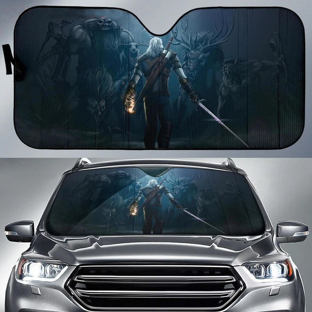 The Witcher Car Sun Shade Game-Gear Wanta
