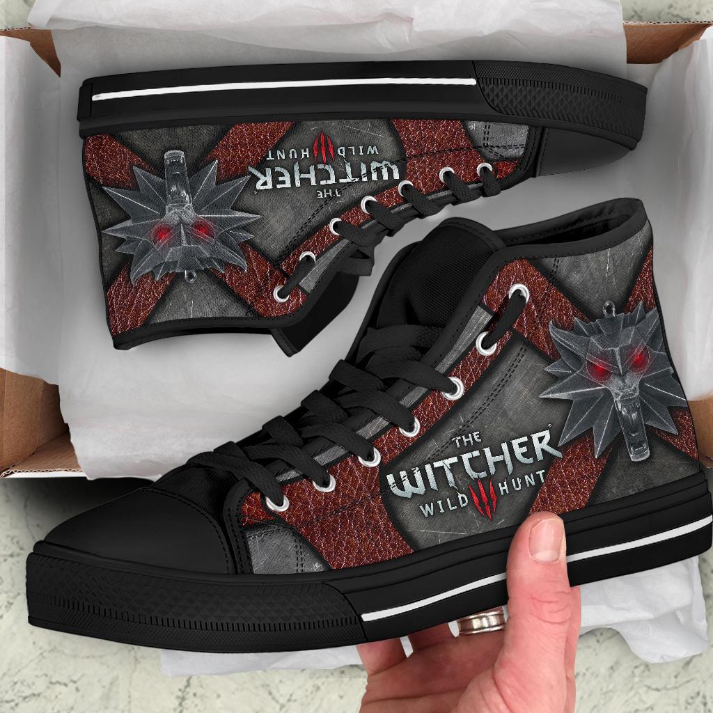 The Witcher High Top Shoes Gift-Gear Wanta