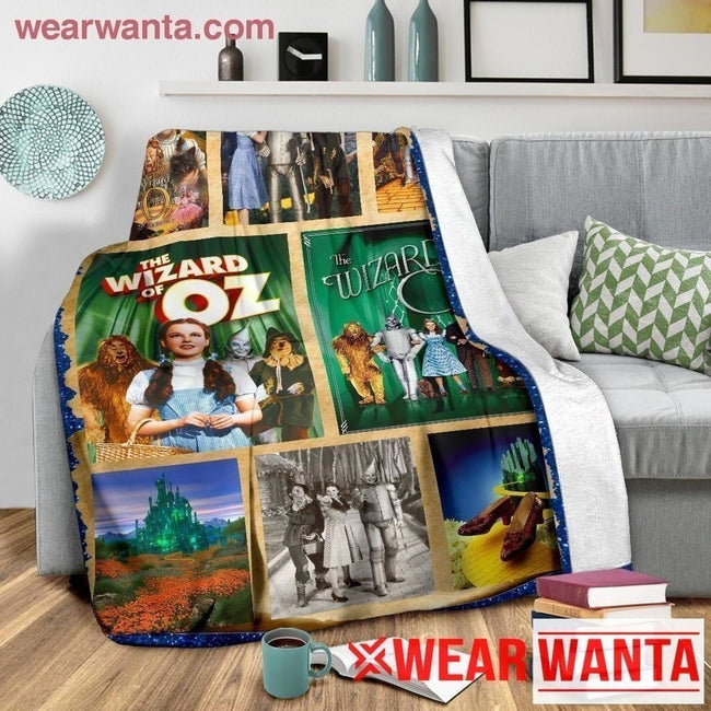 The Wizard Of Oz Blanket Custom Fan Home Decoration-Gear Wanta