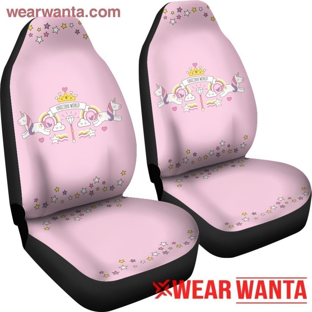 The World Of Unicorn Car Seat Covers-Gear Wanta