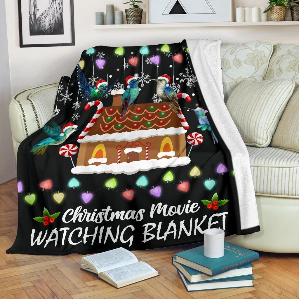 This Is My Christmas Watching Movie Fleece Blanket Ginger Bead House-Gear Wanta