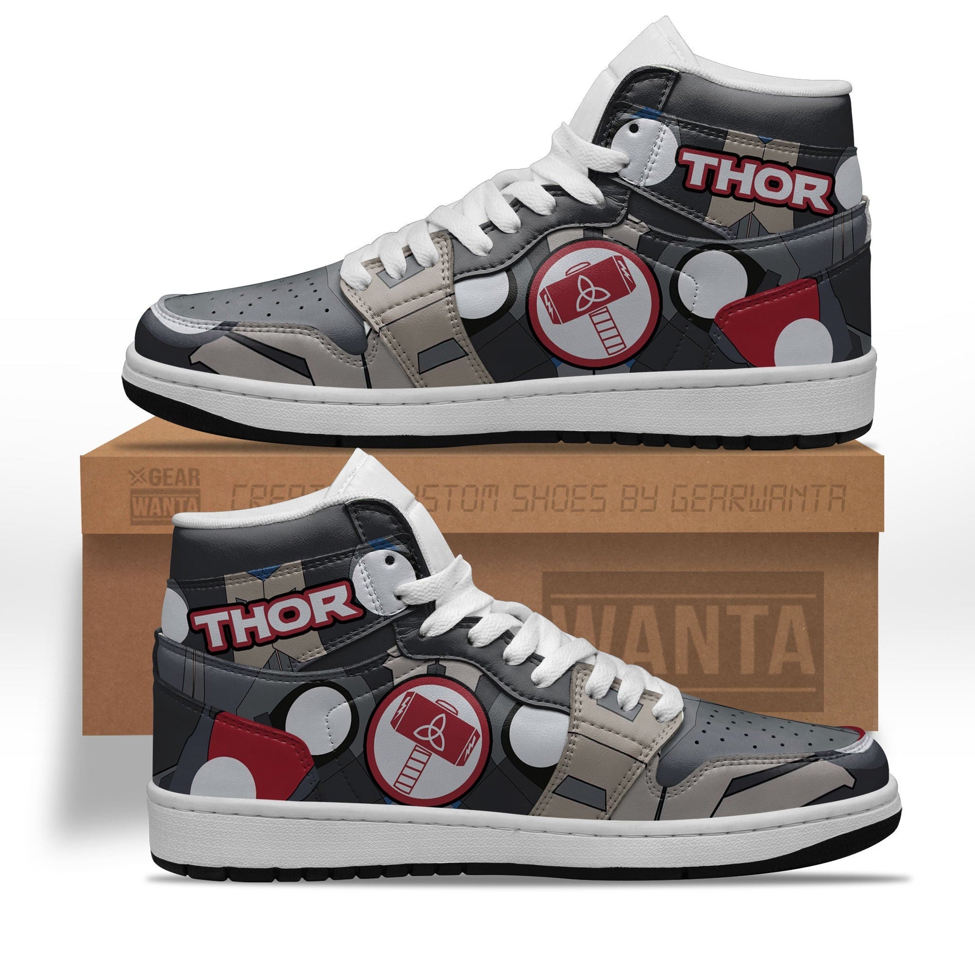 Thor Shoes Custom Super Heroes Sneakers-Gear Wanta