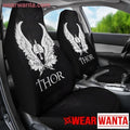 Thor Wings And Hammer Viking Car Seat Covers-Gear Wanta