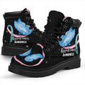 Thyroid Cancer Awareness Boots Butterfly Shoes Gift Idea-Gear Wanta