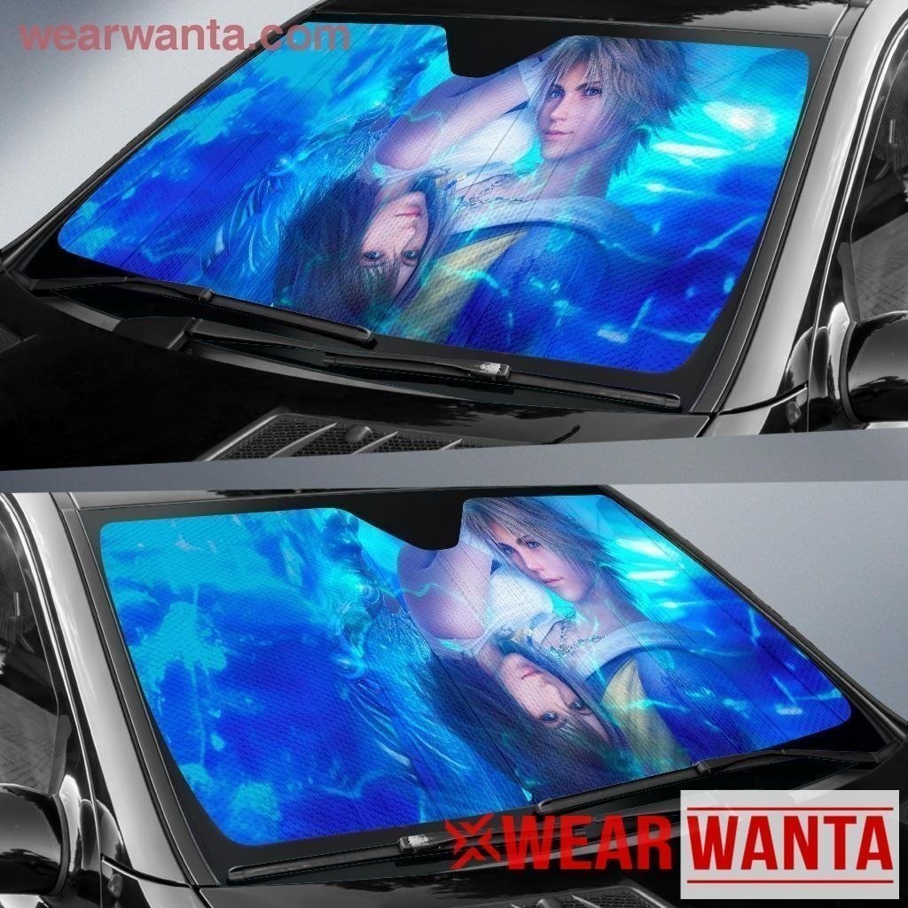 Tifa Final Fantasy VII Car Sun Shade Car Sun Shade - Tifa Final Fantasy VII / Universal Fit-Gear Wanta