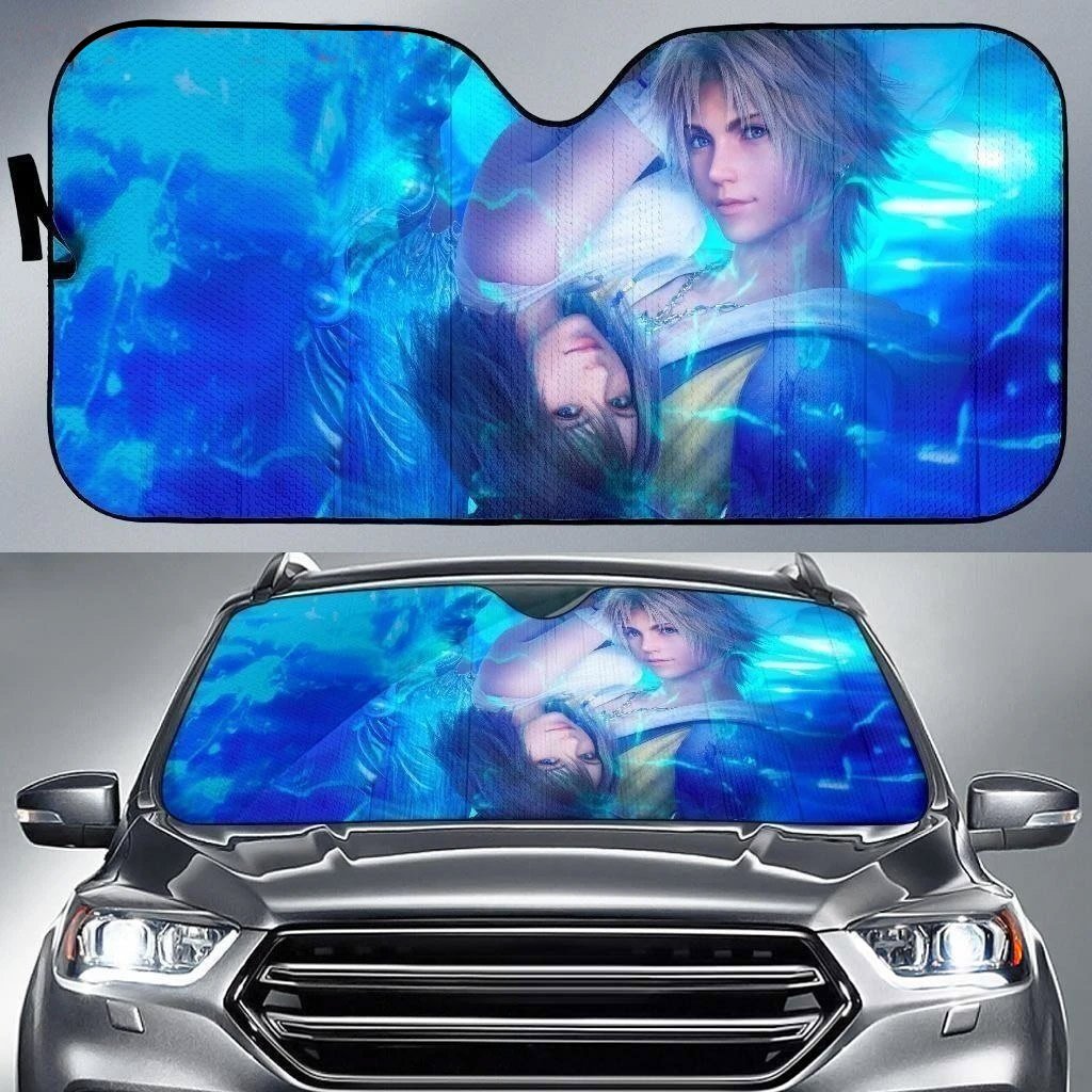 Tifa Final Fantasy VII Car Sun Shade Car Sun Shade - Tifa Final Fantasy VII / Universal Fit-Gear Wanta