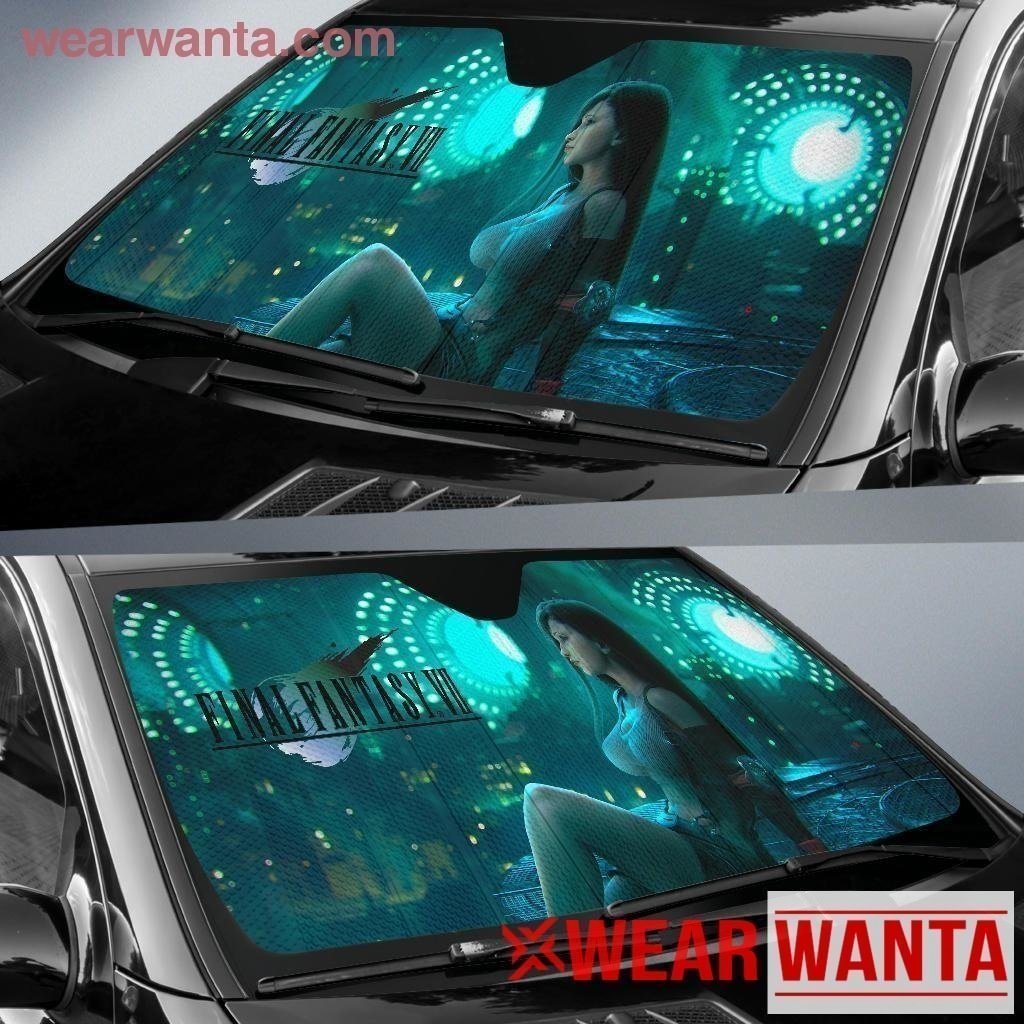 Tifa Final Fantasy VII Car Sun Shade-Gear Wanta