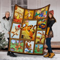 Tigger Fleece Blanket Custom Winnie The Pooh Fan Home Decoration-Gear Wanta