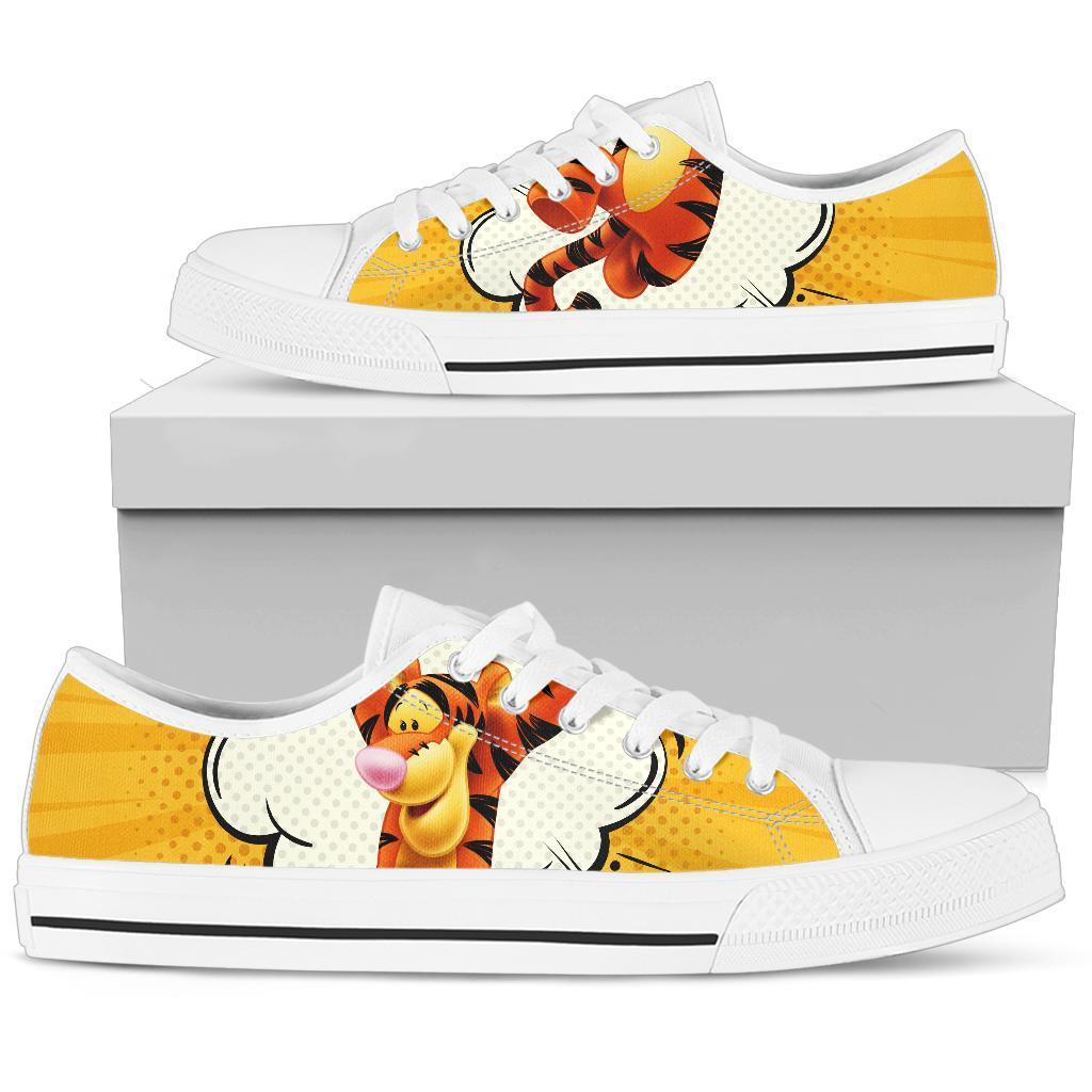 Tigger Sneakers Low Top Shoes Custom Idea PT20-Gear Wanta