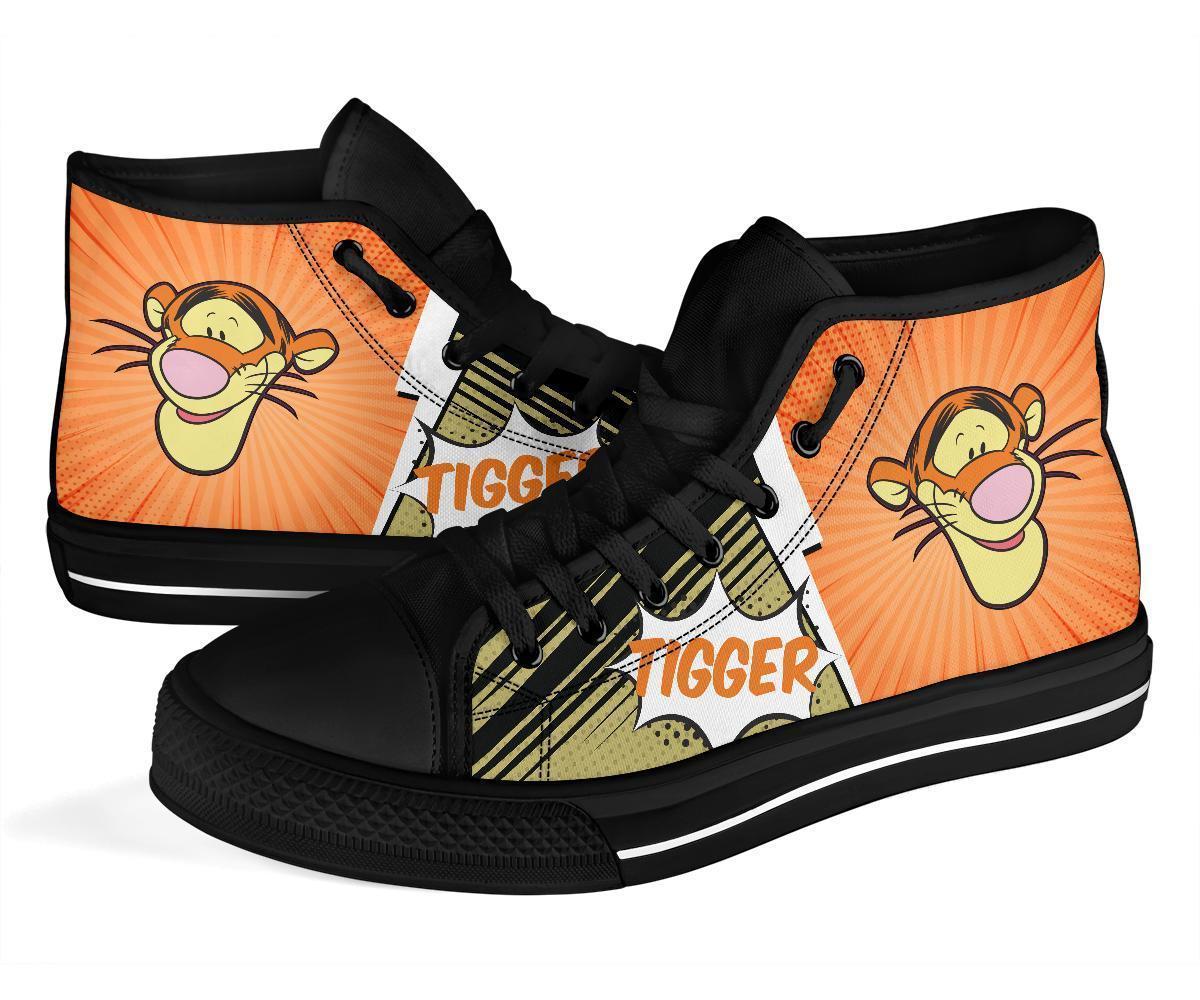 Tigger Sneakers Winnie The Pooh Friend High Top Shoes Fan-Gear Wanta