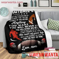 To My Son Blanket Custom Gift From Mom Home Decoration-Gear Wanta