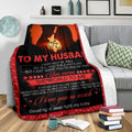 To My Husband Blanket Custom Gifts From Wife Home Decoration-Gear Wanta