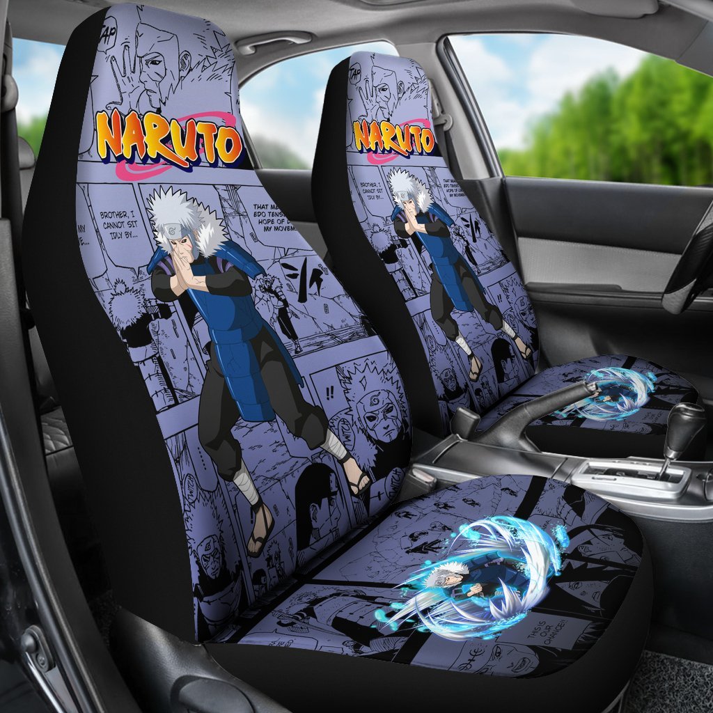 Tobirama NRT Car Seat Covers Custom Anime Car Accessories-Gear Wanta