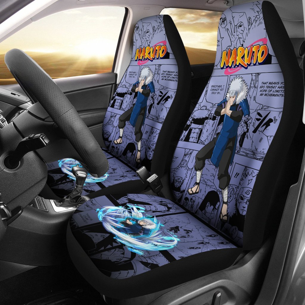 Tobirama NRT Car Seat Covers Custom Anime Car Accessories-Gear Wanta