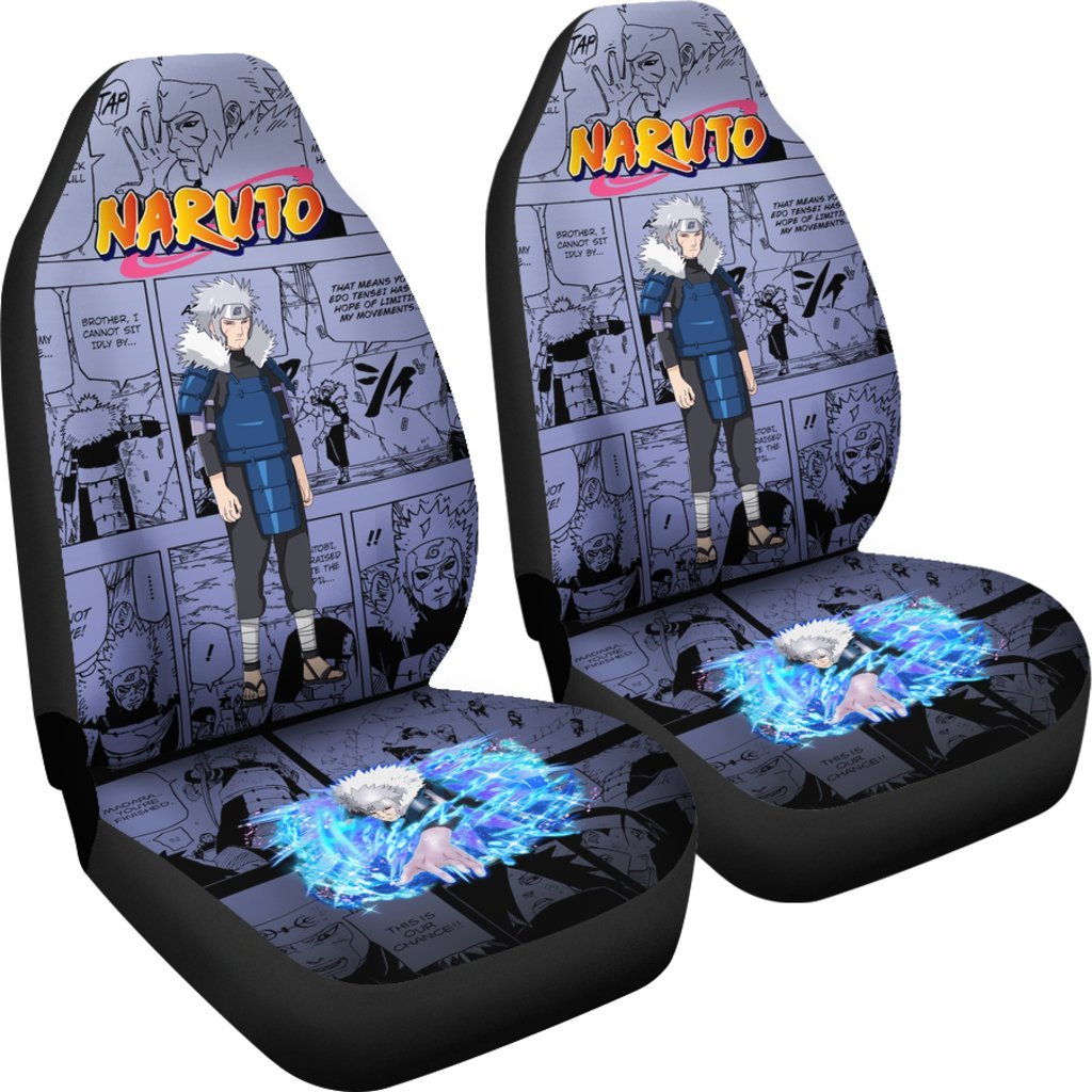 Tobirama NRT Car Seat Covers Gift For Best Fan Anime-Gear Wanta