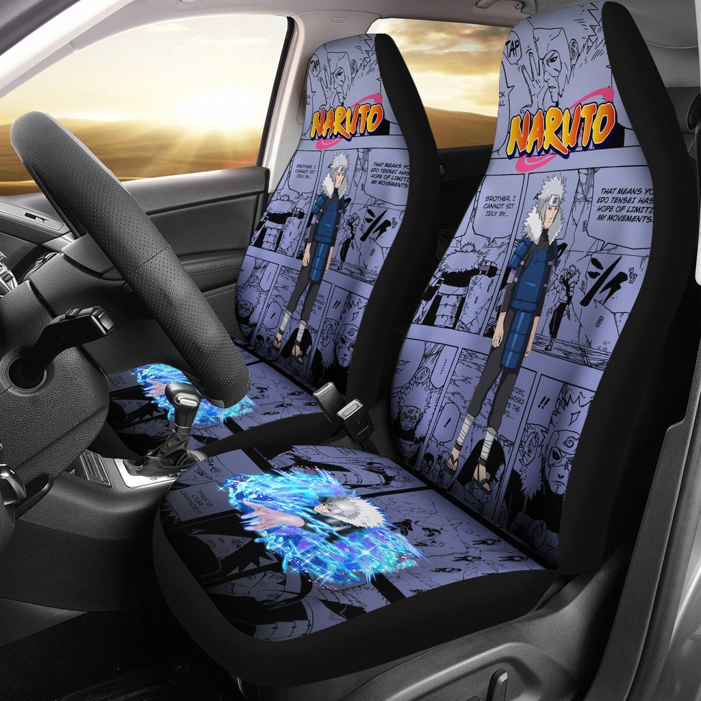 Tobirama NRT Car Seat Covers Gift For Best Fan Anime-Gear Wanta