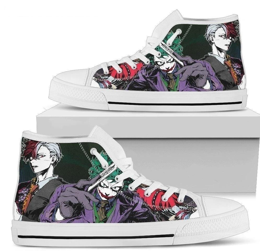 Todoroki Joker Sneakers High Top My Hero Academia Anime NH09-Gear Wanta