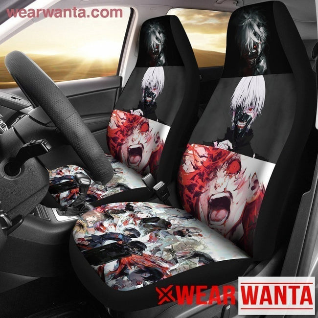 Tokyo Ghoul Car Seat Covers Custom Anime Car Accessories NH10-Gear Wanta