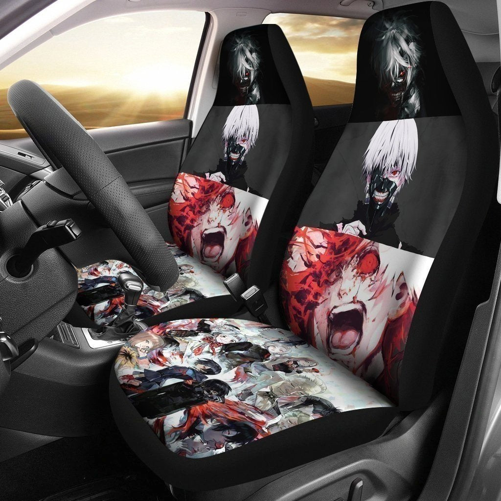 Tokyo Ghoul Car Seat Covers Custom Anime Car Accessories NH10-Gear Wanta