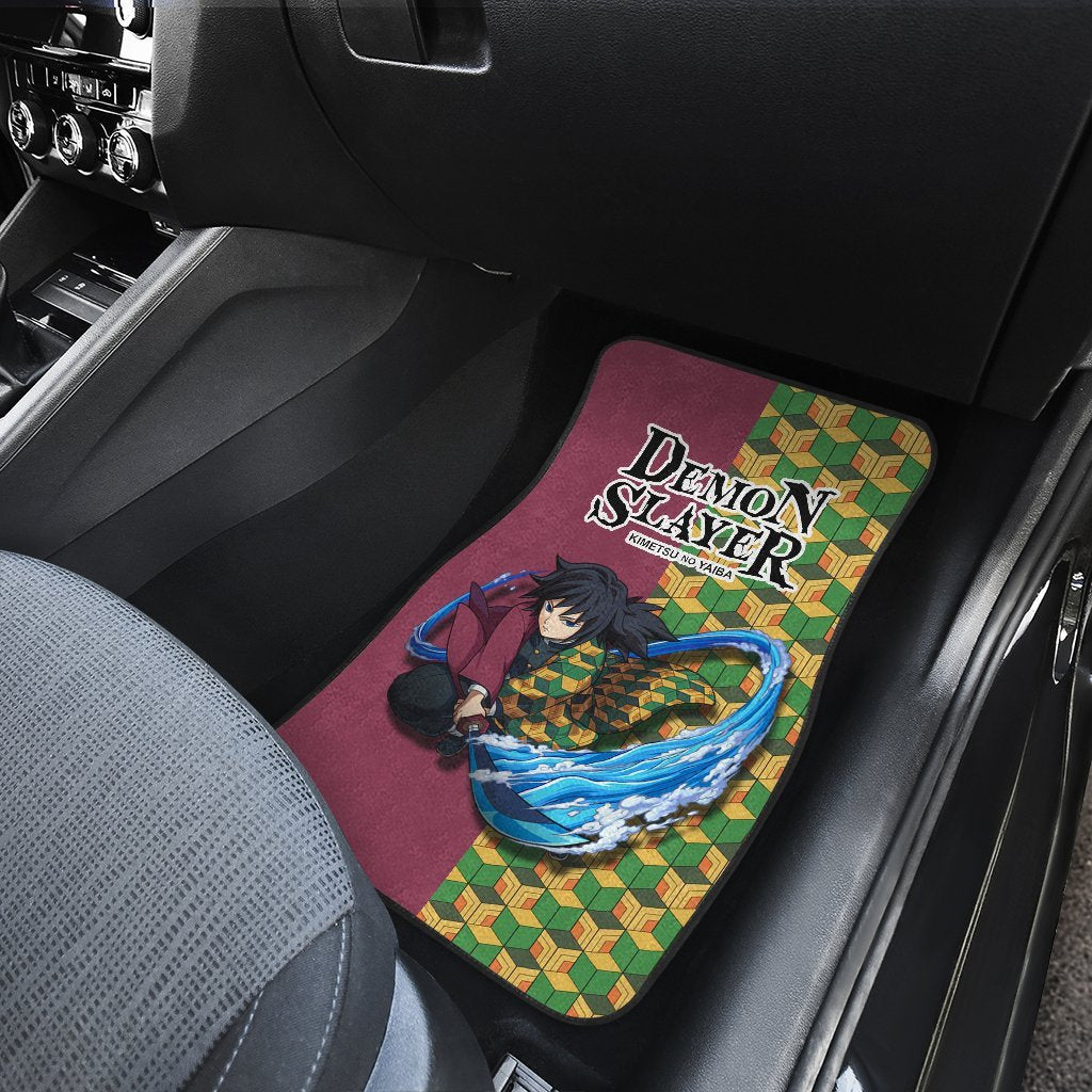 Tomioka Giyuu Demon Slayer Uniform Car Floor Mats Anime-Gear Wanta