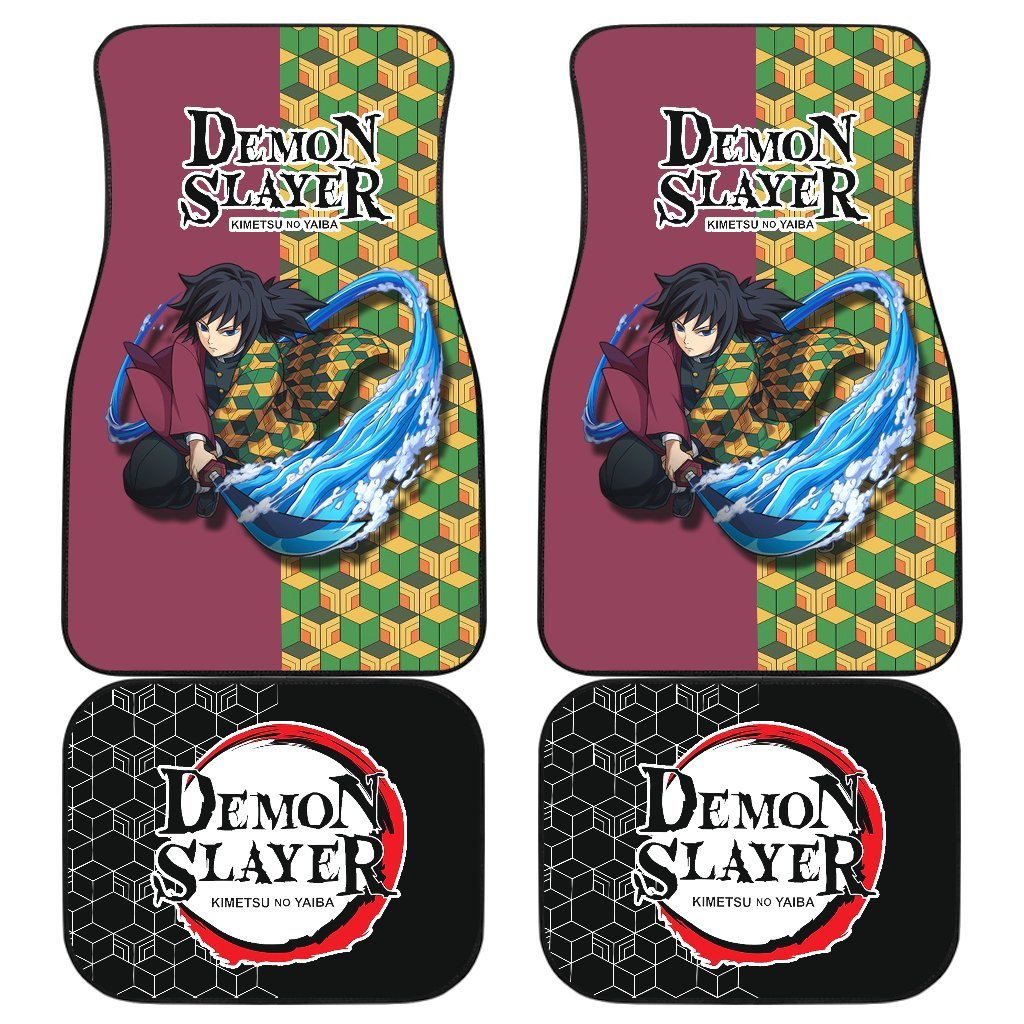 Tomioka Giyuu Demon Slayer Uniform Car Floor Mats Anime-Gear Wanta