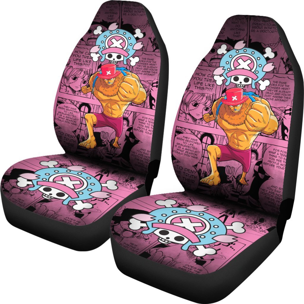 Tony Tony Chopper Cotton Candy Lover One Piece Car Seat Covers Anime Mixed Manga Cute-Gear Wanta