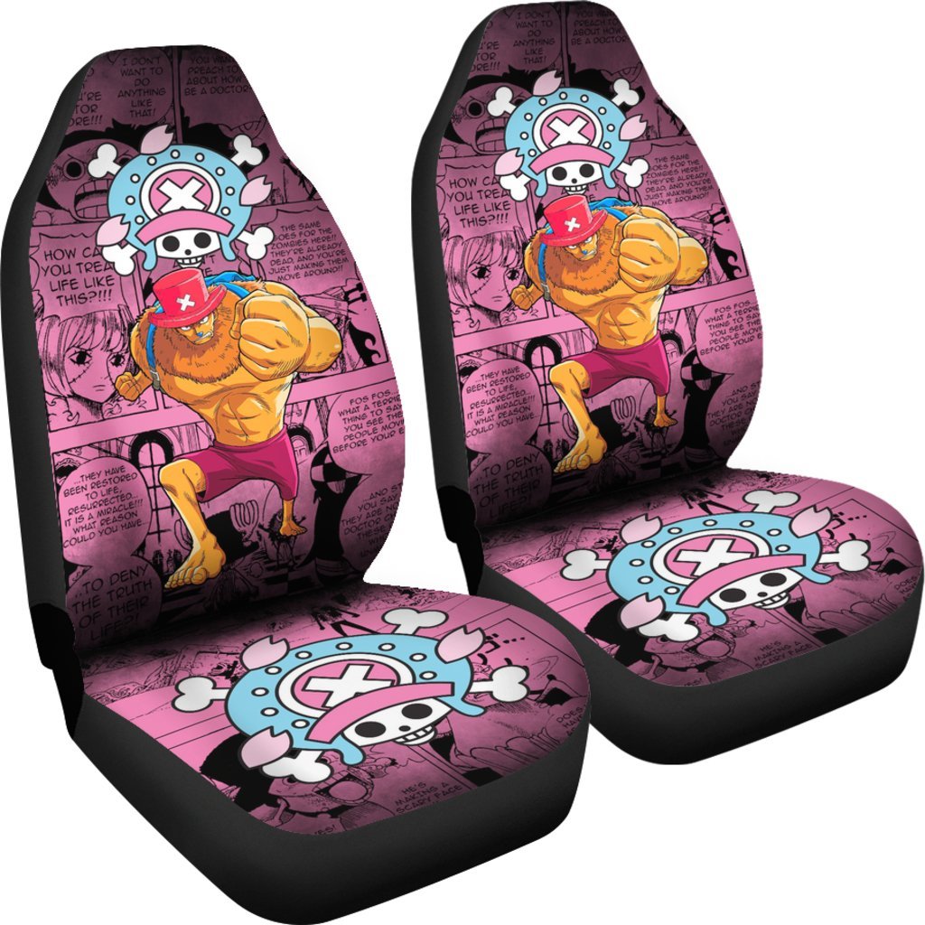 Tony Tony Chopper Cotton Candy Lover One Piece Car Seat Covers Anime Mixed Manga Cute-Gear Wanta