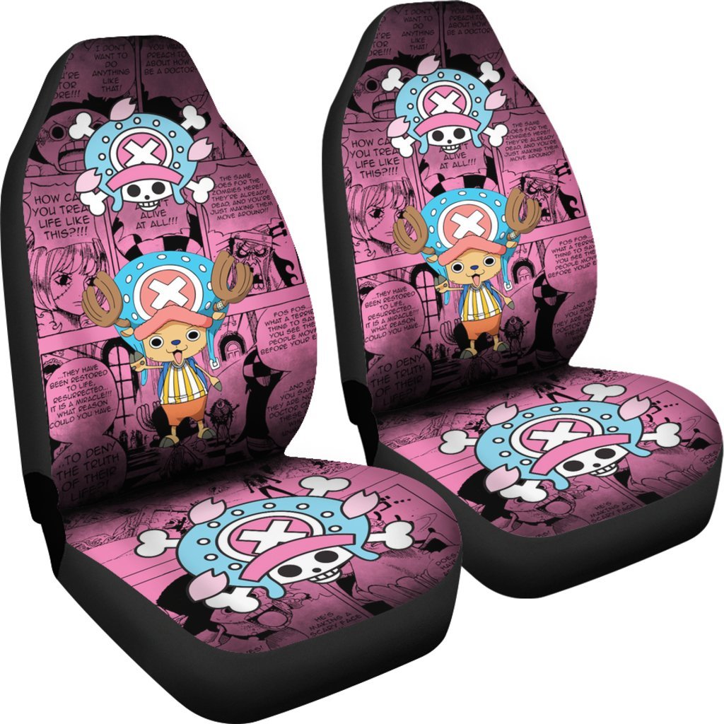 Tony Tony Chopper Cotton Candy Lover One Piece Car Seat Covers Anime Mixed Manga-Gear Wanta