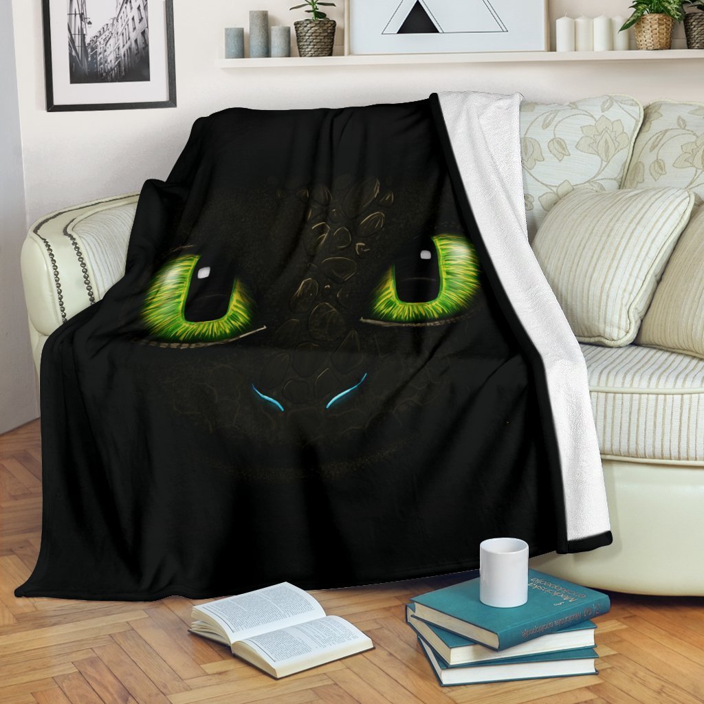 Toothless Night Fury Blanket Custom Dragon Home Decoration-Gear Wanta