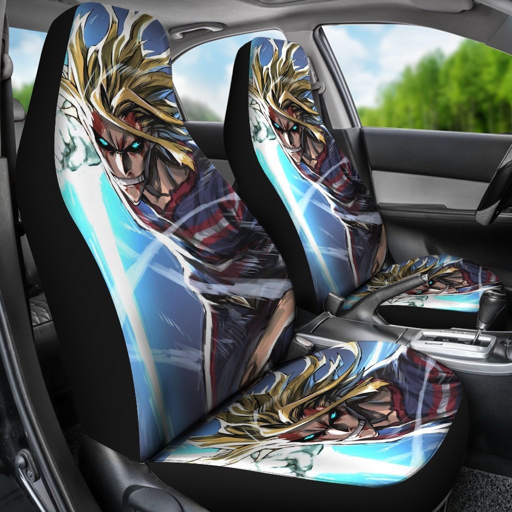 Toshinori Yagi Hero Car Seat Covers MHA Anime Car Accessories-Gear Wanta