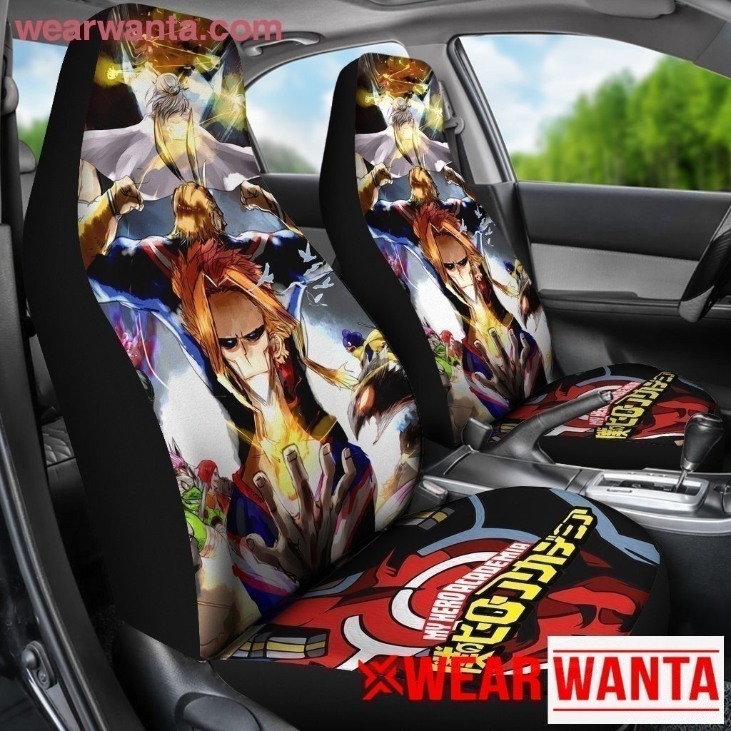 Toshinori Yagi My Hero Academia All Might Car Seat Covers MN04-Gear Wanta