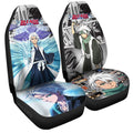 Toshiro Hitsugaya Bankai Car Seat Covers Custom Anime Bleach Car Accessories-Gear Wanta