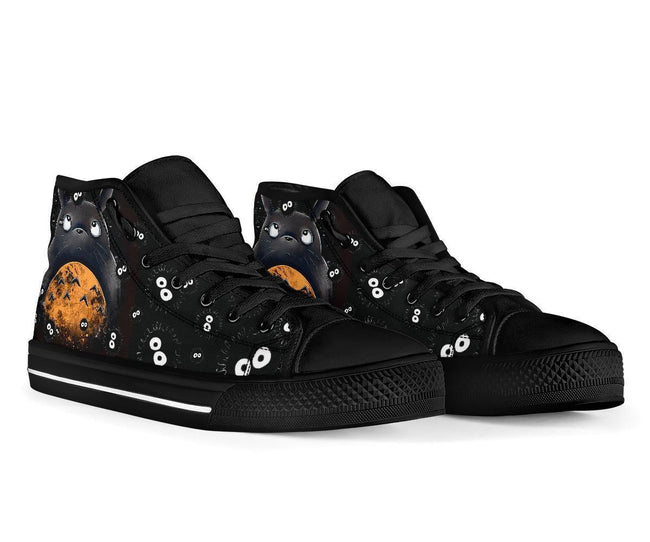 Totoro Sneakers Ghibli Hight Top Shoes Custom Idea-Gear Wanta