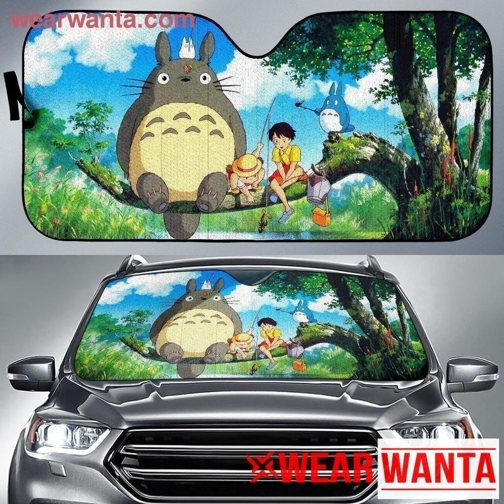 Totoro and Friends Car Sun Shade-Gear Wanta