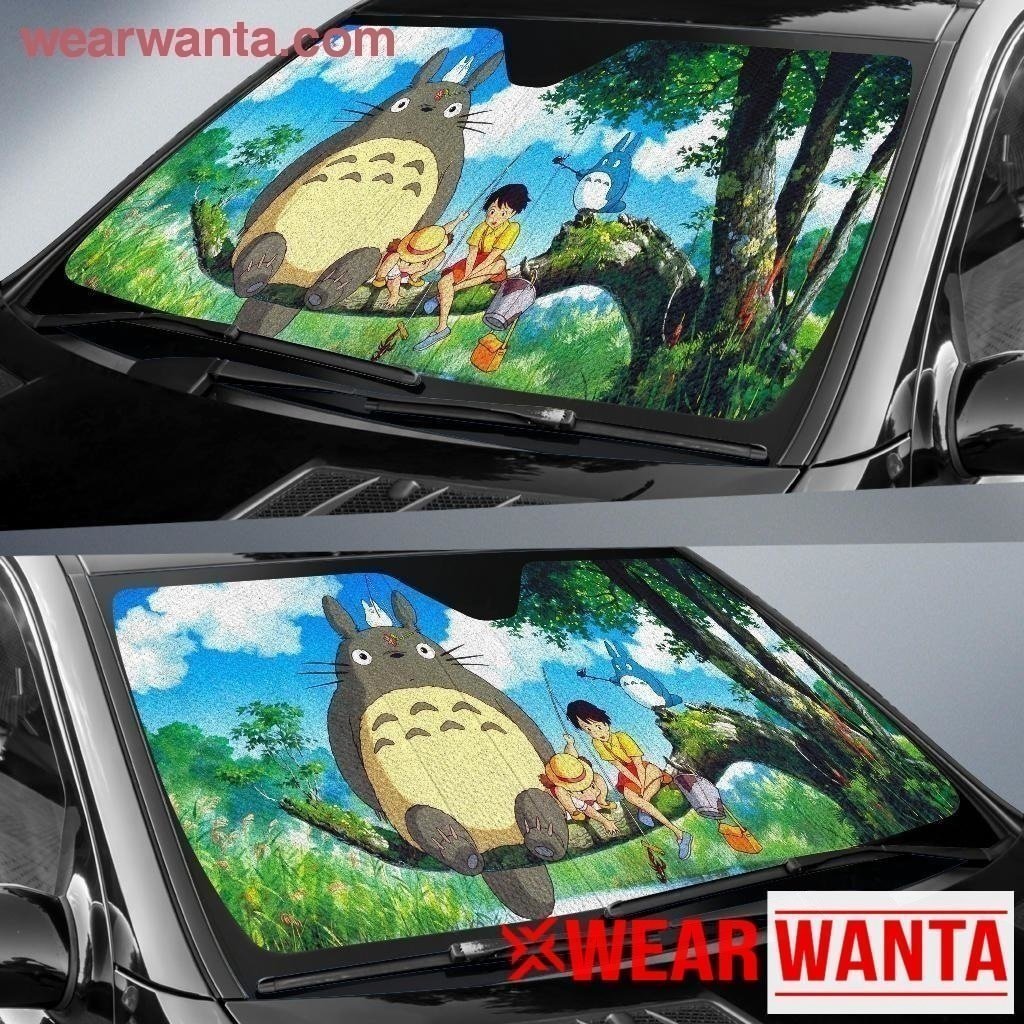 Totoro and Friends Car Sun Shade-Gear Wanta