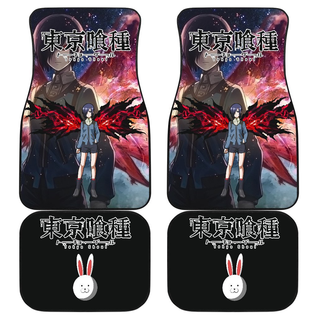 Touka Kirishima Tokyo Ghoul Car Floor Mats Manga Mixed Anime-Gear Wanta