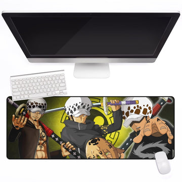 Trafalgar D Law Mouse Mat One Piece Anime Accessories-Gear Wanta