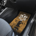 Trafalgar D. Water Law One Piece Car Floor Mats Manga Mixed Anime-Gear Wanta